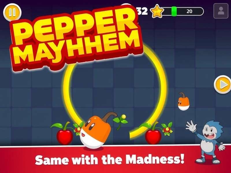 Pepper Mayhem Madness Gameplay Screenshot